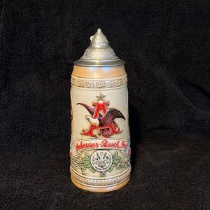 1985 Tomorrow’s Treasures Collectible Anheuser Busch Beer Stein M Series #79562